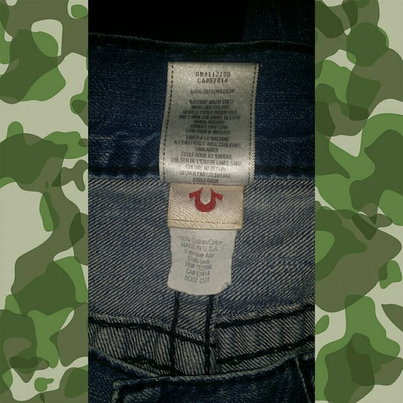 True Religion Authentic Mens Boot Cut Jeans - Picture 5 of 12